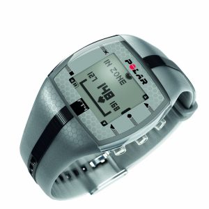 image showing the Polar FT4 Heart Rate Monitor silver color