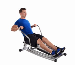 image depicting how fluid working out on the Stamina 1215 Orbital Rowing Machine is