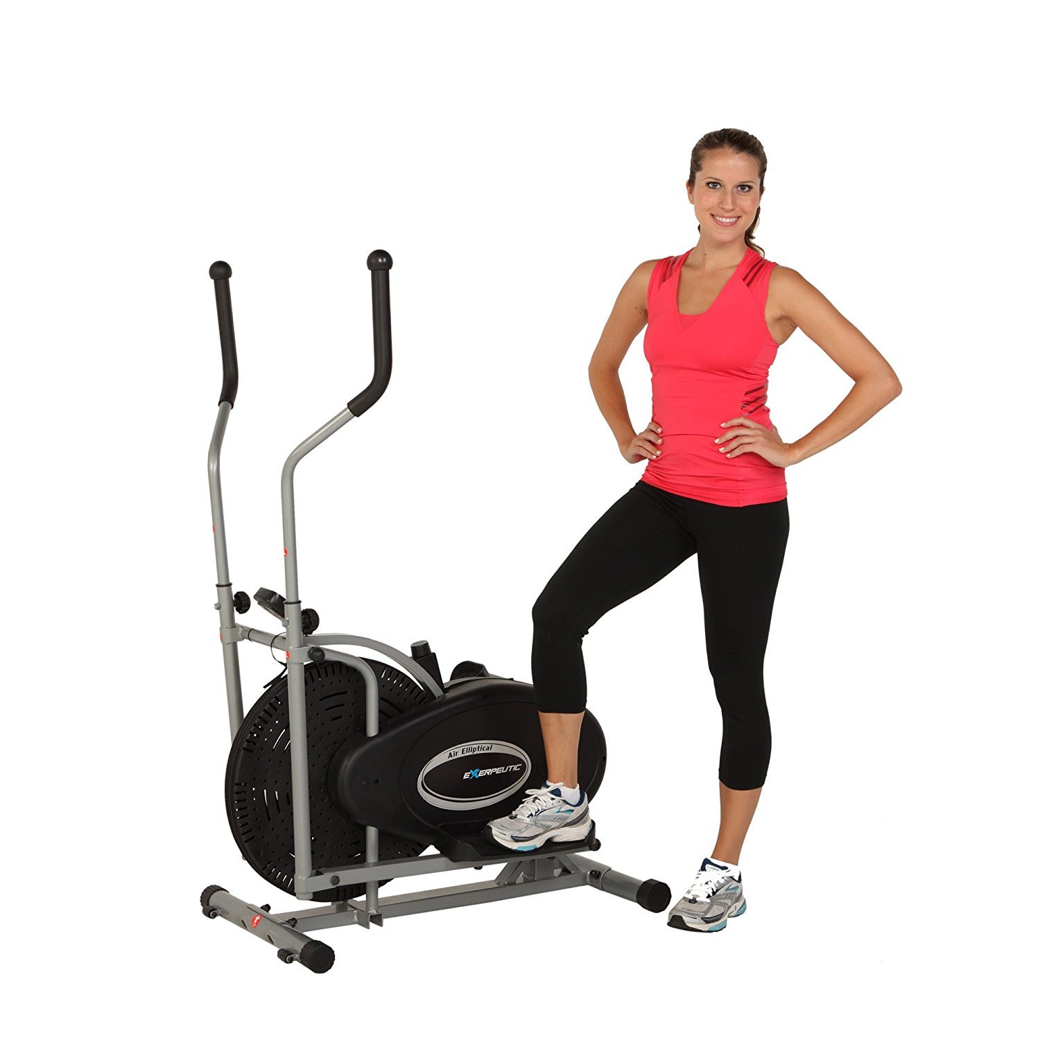 sit back and enjoy the Exerpeutic Aero Air Elliptical indicated here