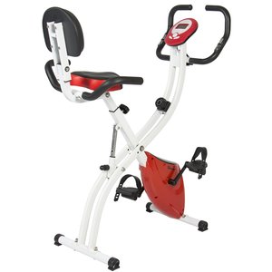 image showing the Best Choice Products Folding Adjustable Magnetic Upright Exercise Bike Fitness Upgraded Machine