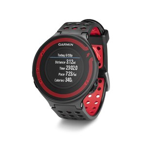 the Garmin Forerunner 220 - Black-Red Bundle in full view