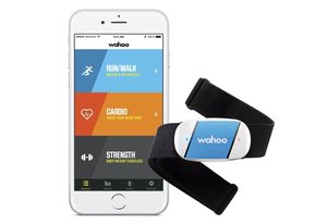 iPhone heart rate monitor with strap