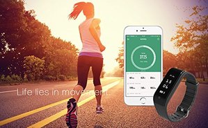 image showing a runner with iPhone pulse monitor