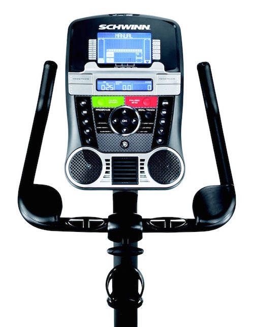 image showing built-in exercise bike programs