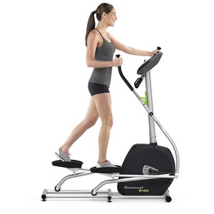 can you see the physical features of the Universal E40 Elliptical